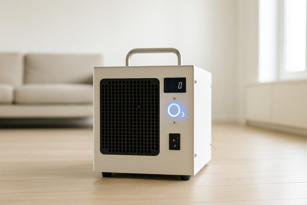 Kuinka vuokrattavaa otsonointilaitetta käytetään oikein?