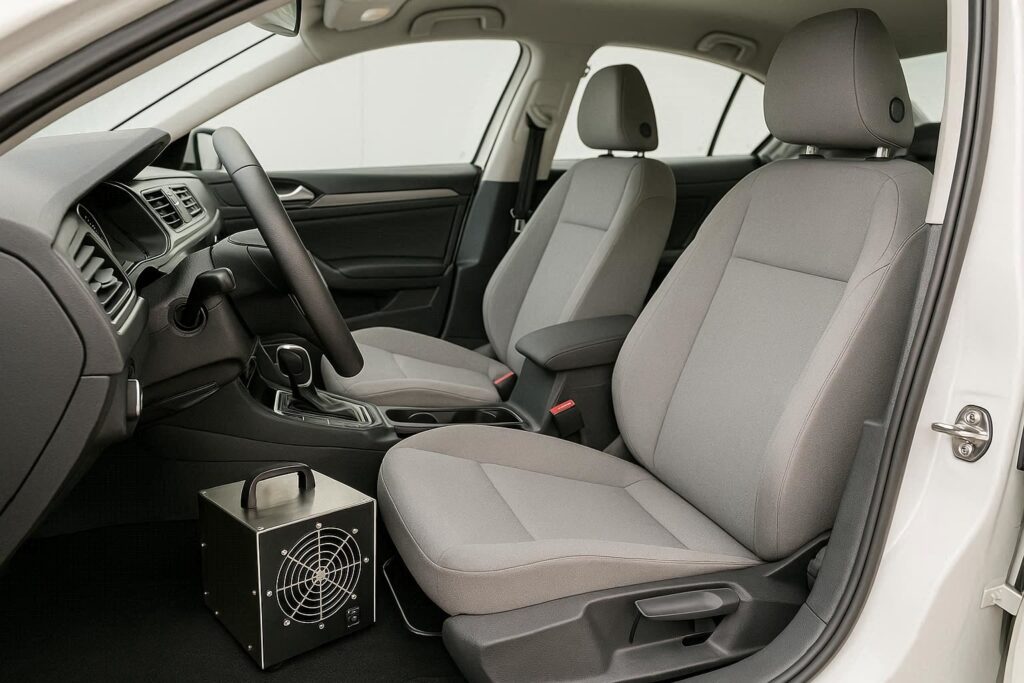 Otsonointi autossa – kuinka poistaa tupakanhaju ja homeen haju?