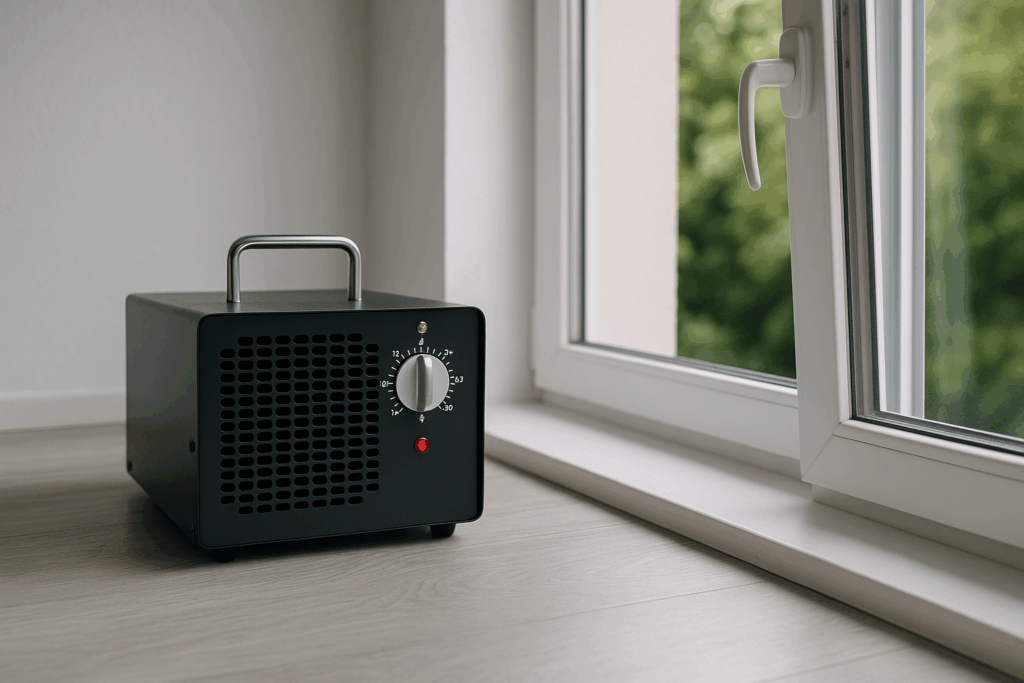 Tuuletus otsonoinnin jälkeen